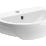 Shell 500x390mm 1TH Semi Recessed Basin