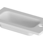 Slim 450mm 1TH Inset Basin