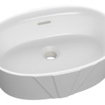 Fluid 460x320mm Resin Washbowl - White