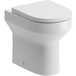 Tidal Rimless Back To Wall Comfort Height WC & Soft Close Seat