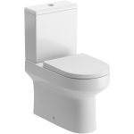 Tidal Rimless Close Coupled Fully Shrouded WC & Soft Close Seat