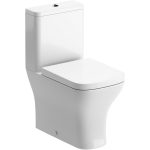 Hollow Short Projection Close Coupled Fully Shrouded WC & Wrapover Soft Close Seat