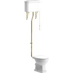 Summit High Level WC & Soft Close Seat w/Br.Brass Finishes