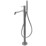 Vema Maira Floor Standing Bath Filler - Chrome