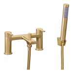 Kinetic Bath/Shower Mixer - Brushed Brass
