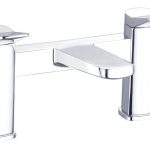 Rush Bath Filler - Chrome