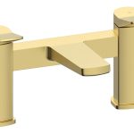 Rush Bath Filler - Brushed Brass