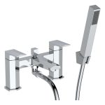 Splice Bath/Shower Mixer & Bracket - Chrome