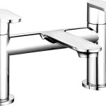 Splice Bath Filler - Chrome