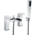 Fluid Bath/Shower Mixer - Chrome
