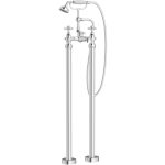 Mist Floor Standing Bath/Shower Mixer & Shower Kit - Chrome