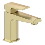 Splice Basin Mixer & Waste - Brushed Brass