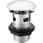 Easy Clean Basin Waste - Chrome