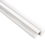 Fibo White PVC Internal Profile 2.4m