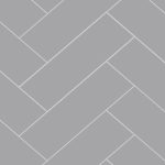 Fibo Urban - Medium Grey (Herringbone) - Single