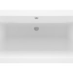 Solace Square Double End 1800x800x550mm 0TH Bath w/Legs