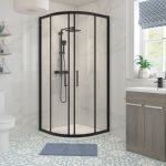 Core 900mm 2 Door Quadrant - Black