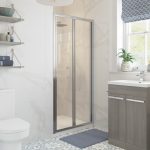 Core 700mm Bi-fold Door - Chrome