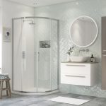 Prime 800mm 2 Door Quadrant - Chrome