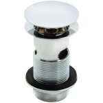 Slotted Mushroom Basin Waste (1 1/4") - Chrome