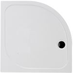 45mm Low Profile 1000mm Quadrant Tray & Waste - White