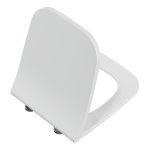 VitrA Integra Square Soft Close Slim Toilet Seat - White