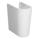 VitrA S20 185x295mm Semi Pedestal Only - White