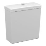 VitrA S20 Square Edge Close Coupled Cistern - White