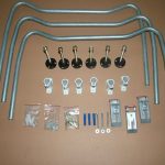 VitrA Optima Leg Set for 1500/1600/1700x700mm Baths