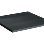 VitrA Leaf 800mm x 800mm Square Tray - Matt Anthracite