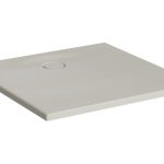 VitrA Leaf 900mm x 900mm Square Tray - Matt Taupe