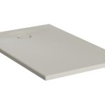 VitrA Leaf 1200mm x 750mm Rectangular Tray - Matt Taupe