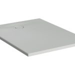 VitrA Leaf 1000mm x 800mm Rectangular Tray - Matt Gray