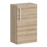 VitrA Root Flat 40cm 1 Door Slim Lower/Base Unit (RH Hinge) - Natural Oak