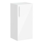 VitrA Root Flat 40cm 1 Door Lower/Base Unit (RH Hinge) - High Gloss White