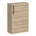 VitrA Root Flat 55cm 1 Door Slim Lower/Base Unit (RH Hinge) - Natural Oak