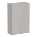 VitrA Root Flat 55cm 1 Door Slim Lower/Base Unit (LH Hinge) - Bright Sahara Beige