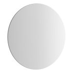 VitrA 995x995mm Round Mirror - Brushed Chrome