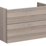 VitrA Root Flat 100cm 2 Drawer Washbasin Unit - Cordoba