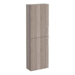 VitrA Root Flat 55cm 2 Door Slim Tall Unit (LH Hinge) - Cordoba
