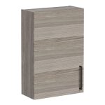 VitrA Root Flat 60cm 1 Door Upper/Wall Unit (LH Hinge) - Cordoba