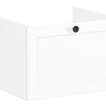 VitrA Root Classic 60cm 1 Drawer Washbasin Unit - Matt White