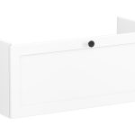 VitrA Root Classic 100cm 1 Drawer Slim Washbasin Unit - Matt White