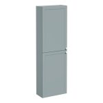 VitrA Root Classic 55cm 2 Door Slim Tall Unit (LH Hinge) - Matt Fjord Green