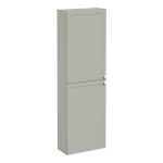 VitrA Root Classic 55cm 2 Door Slim Tall Unit (LH Hinge) - Matt Retro Green