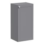 VitrA Root Classic 40cm 1 Door Lower/Base Unit (RH Hinge) - Matt Grey