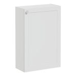 VitrA Root Classic 55cm 1 Door Slim Lower/Base Unit (RH Hinge) - Matt Light Grey