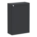 VitrA Root Classic 55cm 1 Door Slim Lower/Base Unit (RH Hinge) - Matt Graphite