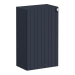 VitrA Root Groove 40cm 1 Door Slim Lower/Base Unit (LH Hinge) - Matt Dark Blue