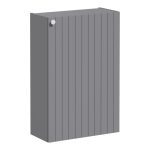 VitrA Root Groove 55cm 1 Door Slim Lower/Base Unit (RH Hinge) - Matt Grey